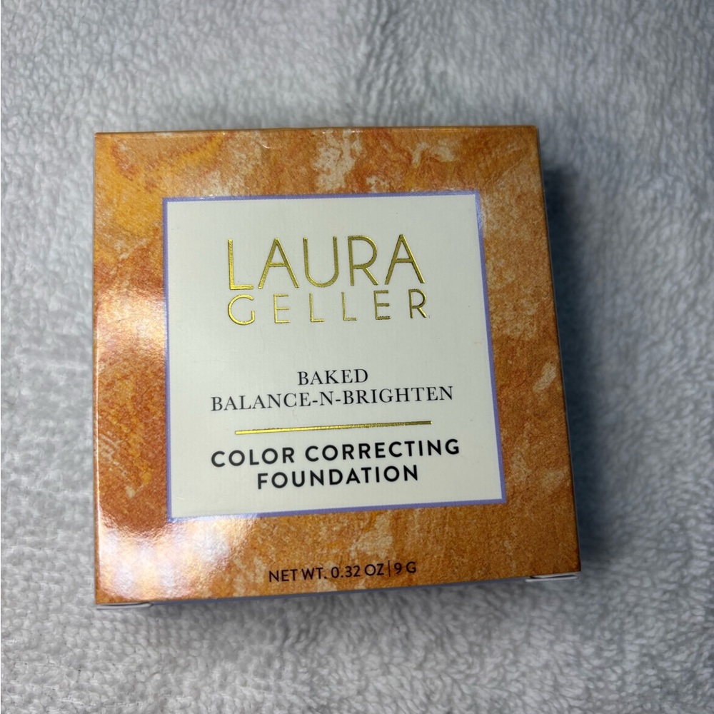 Laura Geller Baked Balance and Brighten foundation.